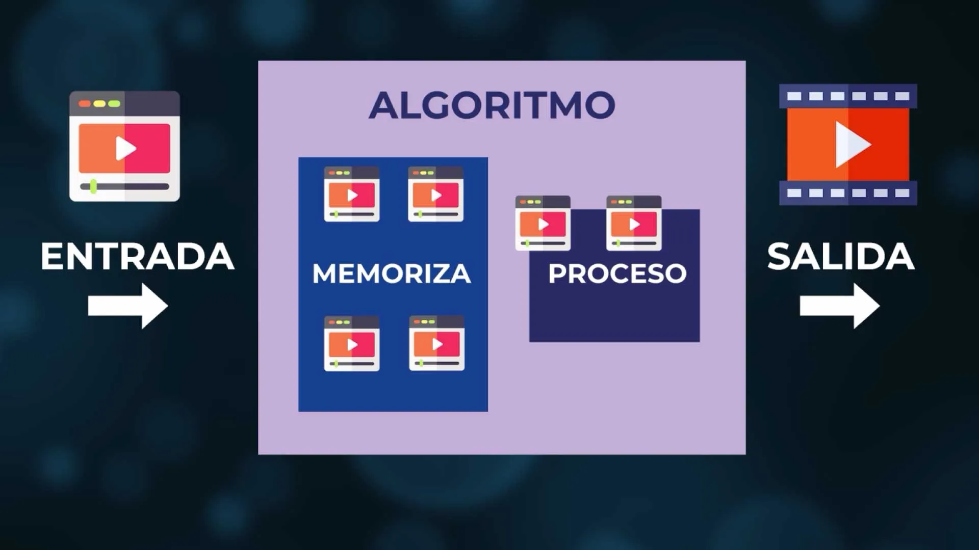 entrada salida algoritmos