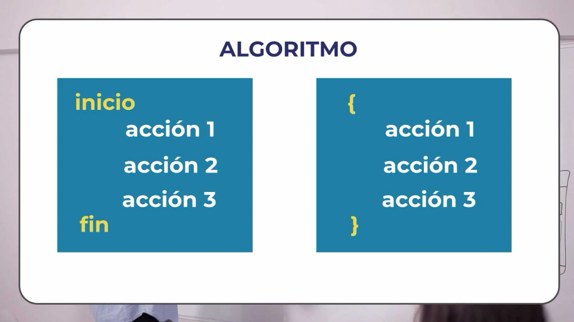bloque de codigo