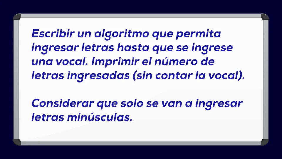 Lógica de validación de caracteres