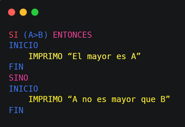 estructuras selectivas