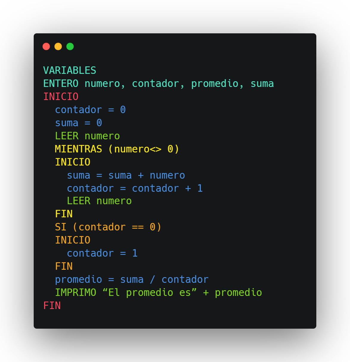introducción a la programación