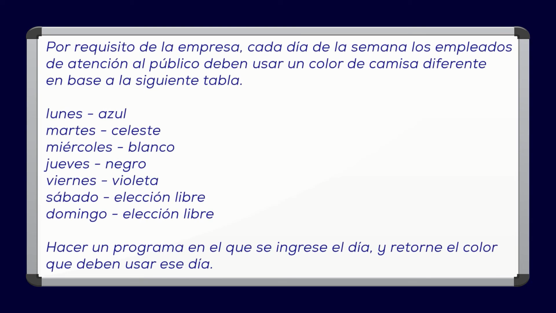 estructuras selectivas