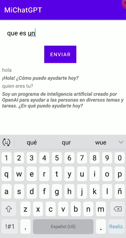 api de chatgpt